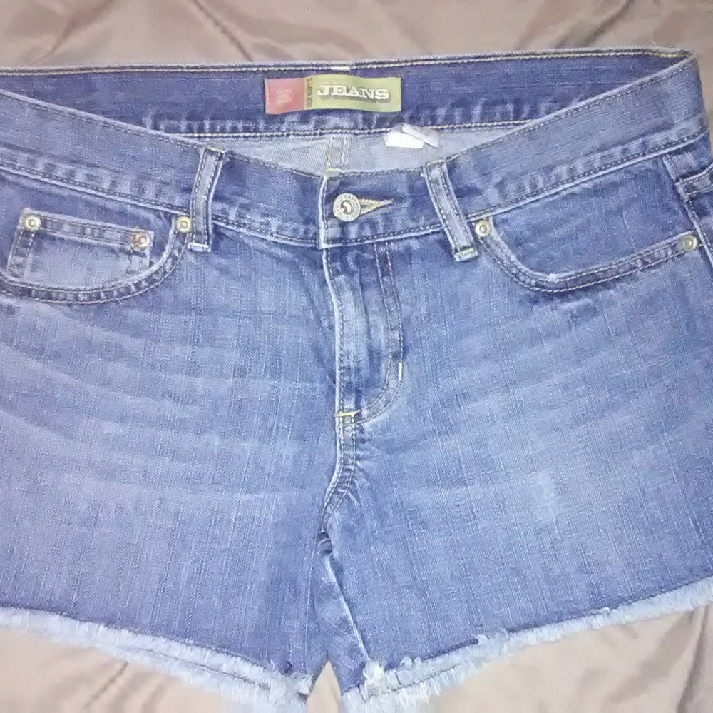 Old navy blue jean shorts